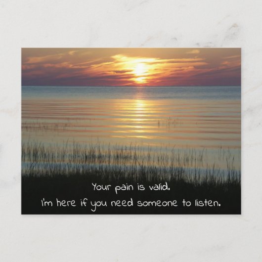 早く治るといいね。体をゆっくり休めて、好きなものを食べて、気分転換もしてね。 ポストカード (正面)