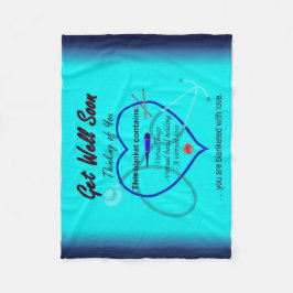 早く治#2 フリースブランケット