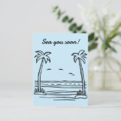 早く海に行け! ポストカード (スタンド正面)