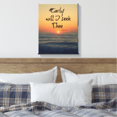 早く聖書の聖句を海で探そう キャンバスプリント (インサイチュ (寝室))