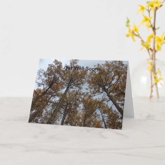 早く良くなる カード (黄色い花)