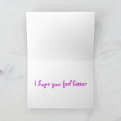 早く良くなる カード (内部)