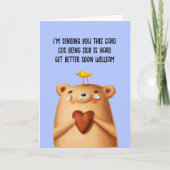 早く良くなる カード (正面)