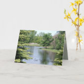 早く良くなる カード (黄色い花)