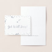 早く良くなる 箔カード (ディスプレー)