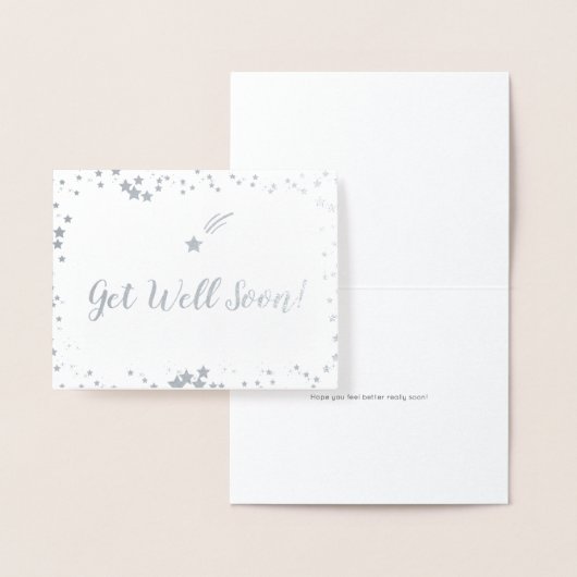 早く良くなる 箔カード (ディスプレー)