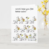 早く良く感じないと！ カード (黄色い花)