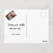 早く花が良くなカラフルる ポストカード (裏面)