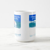 早く起きる人に、神はevを与えます コーヒーマグカップ (中央)