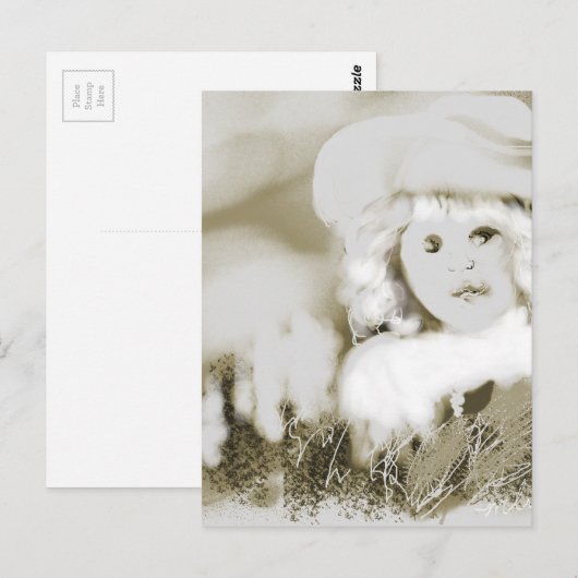 早く驚く ポストカード (正面/裏面)