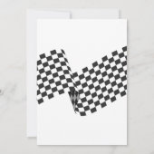 早く2歳の誕生日パーティー 招待状 (裏面)