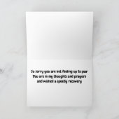 早く「元気になれ」と願う シーズンカード (内部)