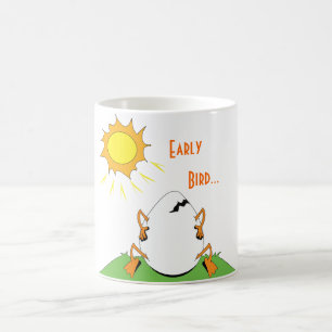 早く、鳥… コーヒーマグカップ