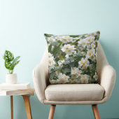 早パーソナライズされたく元気になるジャスミンの花 クッション (椅子)