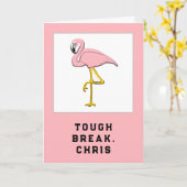 早パーソナライズされたく治る カード (黄色い花)