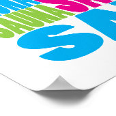 早宇奈カラフル ポスター (角)