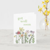 早急にカードを取って カード (黄色い花)