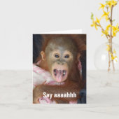 早感じく~と言った方が良い カード (黄色い花)