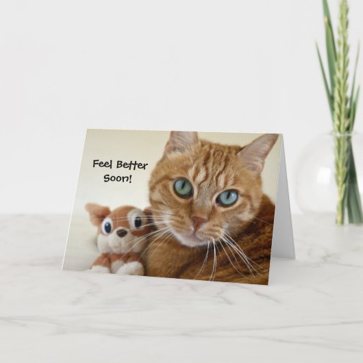 早感じく!子どものお見舞い カード (正面)