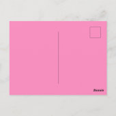 早春のジャジーな猫 ポストカード (裏面)