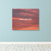 早朝のキャンバス印刷 キャンバスプリント (インサイチュ (ウッドフロア))