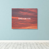 早朝のキャンバス印刷 キャンバスプリント (インサイチュ (ウッドフロア))