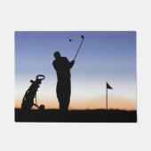 早朝のティーの時間 ドアマット (正面)