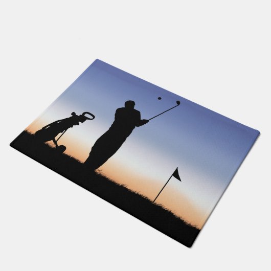 早朝のティーの時間 ドアマット (アングル)