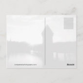 早朝のルツェルン・スイス ポストカード (裏面)