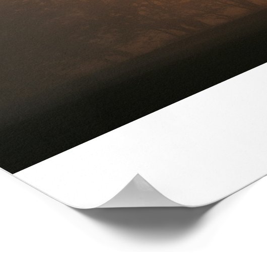 早朝の光線 ポスター (角)