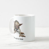 早朝の内野獣が放たれた コーヒーマグカップ (正面左)