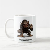 早朝の内野獣が放たれた コーヒーマグカップ (左)