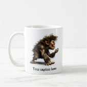 早朝の内野獣が放たれた コーヒーマグカップ (左)