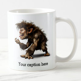 早朝の内野獣が放たれた コーヒーマグカップ