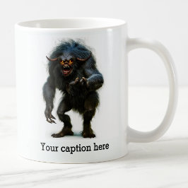 早朝の内野獣が放たれた コーヒーマグカップ