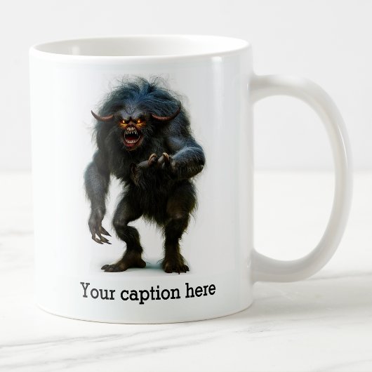 早朝の内野獣が放たれた コーヒーマグカップ