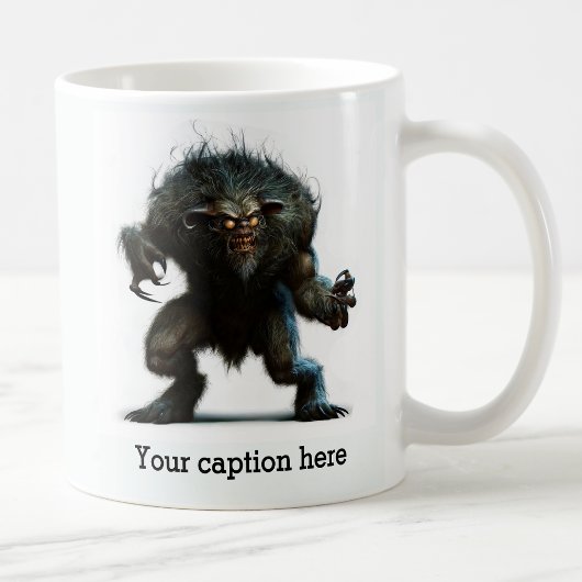 早朝の内野獣が放たれた コーヒーマグカップ