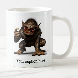 早朝の内野獣が放たれた コーヒーマグカップ