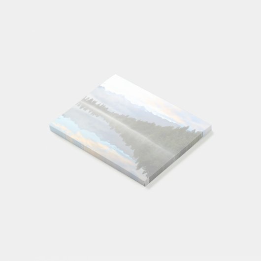 早朝の反射（横） ポストイット (アングル)