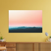 早朝の層 キャンバスプリント (インサイチュ (リビング))