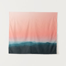 早朝の層 タペストリー