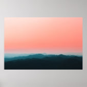 早朝の層 ポスター (正面)