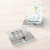 早朝の散歩 – ニューヨーク ガラスコースター (アングル)