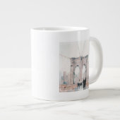 早朝の散歩 – ニューヨーク ジャンボコーヒーマグカップ (正面右)
