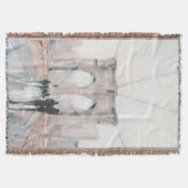 早朝の散歩 – ニューヨーク スローブランケット (正面)