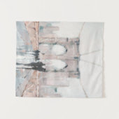 早朝の散歩 – ニューヨーク タペストリー (正面(横))