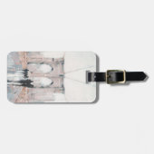 早朝の散歩 – ニューヨーク ラゲッジタグ (正面横)