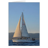 早朝の日陰の女性 (正面)