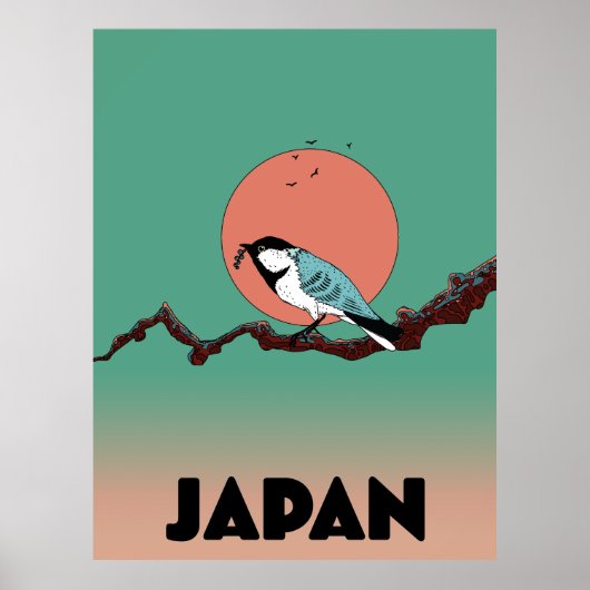 早朝の歌鳥 ポスター (正面)