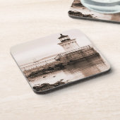 早朝の虫ライトコルクのコースター コースター (左側)